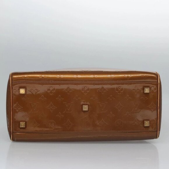 LOUIS VUITTON Monogram Vernis Tompkins Square Bag Bronze - Picture 5 of 15